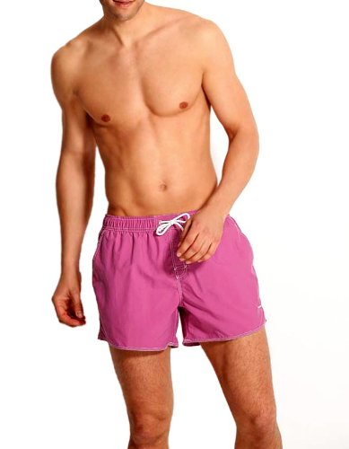 Preisvergleich Produktbild CASTELLANI Herren-Badeshorts Pink Größe 50