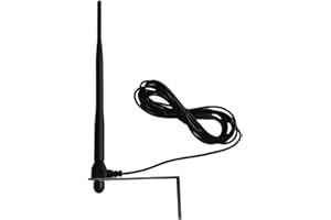 KRAWNXIN Antenne 433Mhz pour Portail Garage Radio Signal Booster Sans Fil 433.92mhz RF Signal Répéteur