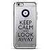 Produktbild Luxendary LUX-I6PLCRM-EVILEYE1 Evil Eye Keep Calm and Look Away. Design Chrome Series Case for iPhone 6/6S Plus