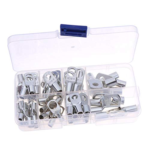 Preisvergleich Produktbild JUNERAIN Crimpklemmen mit Lötschlitzen, 60 Stück