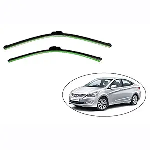 Medetai Recaro Frameless Wiper Blades for Hyundai verna, D 24