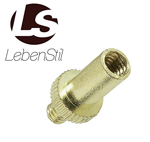 3x LS Ventiladapter Adapter Dunlop Schrader Autoventil Fahrrad Ventil SV AV DV - 4