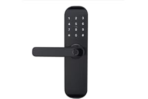 HAIFUAN M20 Bluetooth Digital Lock,Unlock with Card, Code, App (Compatible with Alexa) (Left Hand Door Only)