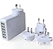 Produktbild grn-tech neuesten 2017 Modell 6-port Leistungsstark 6,0 A Universal USB Wand Ladegerät Multiport/Plug Travel Ladegerät Adapter mit FAST Laden Technologie für Tablets iPhone 7/7S6/6S/5/5S/4/4S plus iPad iPod Samsung HTC LG Sony und mehr. Verwendung in über 150 Länder