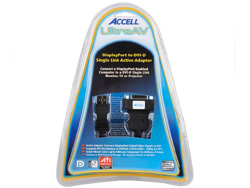 Accell B087B-005B UltraAV Adapter (Display Port auf DVI-D Single-Link, aktiv, AMD-zertifiziert) schwarz - 5