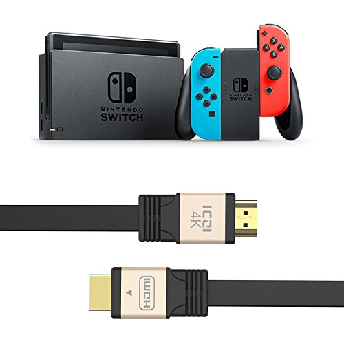 ICZI HDMI Kabel, ermöglicht 4k, 3D, HDR und High-Speed Ehernet, vergoldet, für UHD & Full-HD Fernseher und Monitore (1.5m, Gold) - 2