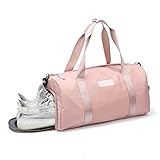 【Trocken nass getrennt】 Das wasserfeste Material mit hoher Dichte kann beim Trocknen von trockenen und nassen Gegenständen helfen. Wenn Sie nasse Kleidung oder ein Handtuch haben, können Sie es in einen nassen Sportbeutel legen.