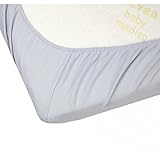 Baby Spannbetttuch 70×140 Spannbettlaken 100% Baumwolle Jersey Babybett Bettlaken Gummizug Rosa Blau Weiß im 2er SET - 5