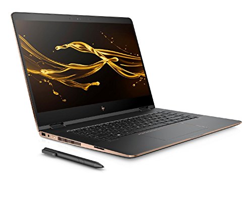 HP Spectre x360 15-bl100na 15 6-Inch 4K Convertible Laptop with stylus -  Dark Ash Silver   Intel Core i7-8550U  8 GB RAM  512 GB SSD  NVIDIA GeForce 