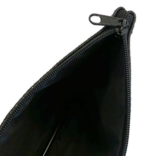 Piel de color negro Look estuche by Phoenix       Estuche de Piel Sint  tica De Color Negro