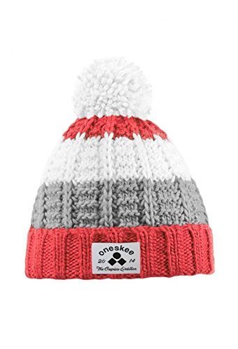 Preisvergleich Produktbild Oneskee Bommel Beanie - Rosa - Damen