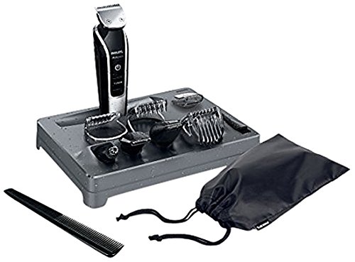 Philips Series 5000 12-In-1 Mens Grooming Kit QG3362/23, Beard Trimmer with Hair Clippers, Moustache, Stubble, Detail Shaving, Trimming, Nose Hair and Eyebrow Trimmers