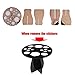 VWH 14 Hole Makeup Brush Holder Drying Rack Tree shape (black)