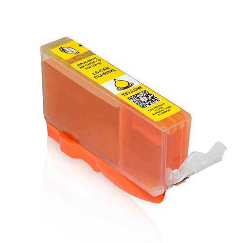 20 Patronen MIT CHIP kompatibel zu PGI-525BK , CLI-526C , CLI-526M , CLI-526Y und CLI-526BK - 6