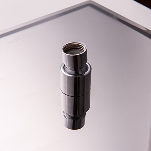 Pre&Mium Edelstahl Regenduschkopf für Badezimmer Kopfbrause mit 196 WasserporenJDPT01-F - 3