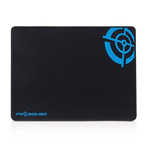 ProSquad Gaming Mauspad - Professional Speed-Pad - rutschfest und präzise - 35x45cm - schwarz