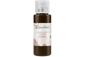 GRAN VELADA Colorant liquide Moka Facile et pratique Haute concentration Idéal pour des bougies professionnelles 30 ml