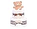 Organic 2 Tier Baby Nappy Cake - Unisex, eco-friendly baby hamper gift - FAST & FREE DELIVERY!