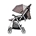 Produktbild XUE Vierrädrige Babywagen, Aluminium-Legierung Leichtby-Klapprad Oxford Tuch mit 5-Punkte-Sicherheits-System und Multi-Positon Liegeschiffsitz Extended Canopy Easy One Hand Fold