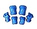 Produktbild Set von 6 Kleinkinder Kinder Sport Knie Ellenbogen Handgelenke Durable Schutz Gear Safeguard Sicherheit Pads Geräten Unisex für Kinder Skateboard Skating Ice Skate Roller Extreme Sports (Blau)