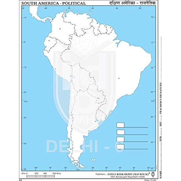 South America Political Map Outline Buy Small Outline Practice Map Of South America Political (100 Maps) Book  Online At Low Prices In India | Small Outline Practice Map Of South America  Political (100 Maps) Reviews & Ratings - Amazon