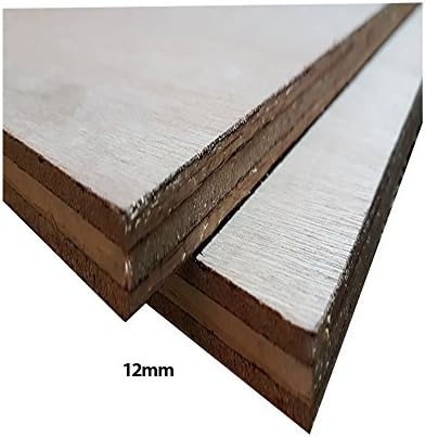 Your DIY Shop Construction Marine Plywood BS1088 Various Thickness 1220mm X 605mm (48" X 24")/(4.00ft x 1.98ft) 12mm