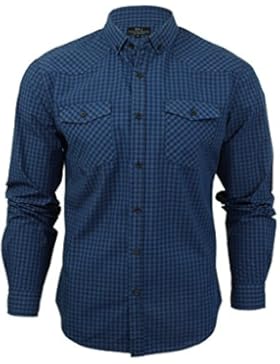 SJ Premium Herren Hemd Porticus kariert langärmlig