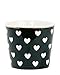 Produktbild Miss Étoile Becher kleine Herzchen Weiß (9cm)