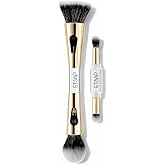 4 in 1 Multifunctional Makeup Brush Set with Foundation Brush, Powder Brush, Eyeshadow Blending Brush & Flat Brush | Feathery