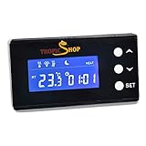 temperatursteuerung steckdose Abmessung vom Display 82x44x16,9mm
