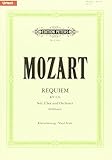 Requiem d-Moll KV 626 / SmWV 105 / URTEXT: Vervollständigung Süßmayr, Neuausgabe nach den Quellen / Klavierauszug by 