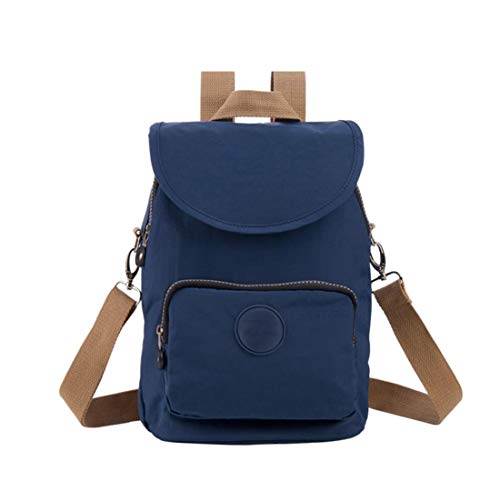 Preisvergleich Produktbild GAOXP Mütter und Kinder Pauschalreisen Essentials Multi Function große Kapazität Wasserdichte Mumie Beutel Mutterschafts Produkte Baby Rucksack Outdoor Tasche Fashion Windeltasche,Navy
