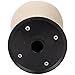 21"-24" Black Base Cork Canvas Block Head For Wig Making Drying Styling Coloring 24 Inch