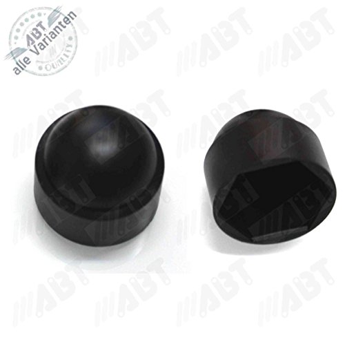 Preisvergleich Produktbild Abdeckkappen M5 für Sechskantschrauben, schwarz, 100 Stück