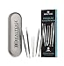 Produktbild BeautEase® PREMIUM 5-in-1 Mitesserentferner-Kit. Gegen Mitesser, Flecken, Akne, Pickeln, Komedonen, Hautunreinheiten, eingewachsenen Haaren, verstopften Poren & mehr. 100% rostfreier Edelstahl.