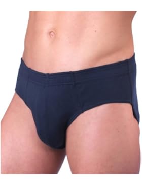 HERMKO 3300 3er Pack Herren Slip aus Baumwolle
