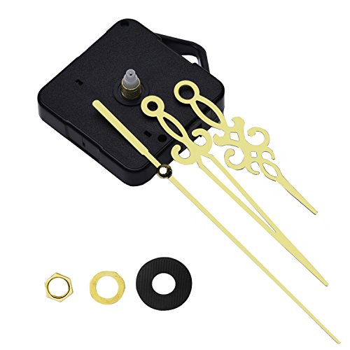 Mudder Quarz Uhrwerk Mechanismus Golden Zeiger Zifferblatte von Maximale 3/ 25 Zoll Dick, Gesamtschaft von 1/ 2 Zoll lang - 5