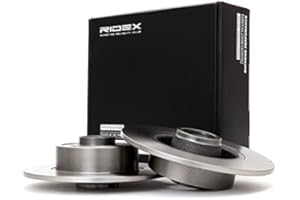 2x RIDEX Disco de freno Trasero Ø240mm Altura: 80mm Espesor: 8mm Corona de