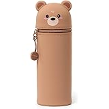 Legami Kawaii - Astuccio 2 in 1 in Morbido Silicone, Teddy Bear