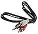 Produktbild SaySure - Mini 3.5mm Plug Jack to 2 RCA Male Music Stereo Audio