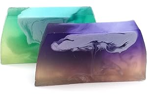 M MAMA MANUELA Pack 2 Jabón de afeitar artesano - Ablanda el pelo de la barba, hidrata y protege la piel. Evita irritaciones - Aromas Gentleman y Sport - Natural y vegano