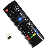 Woowo MX3-M 2,4 GHz-Multifunktions Air Mouse Mini Wireless Keyboard Infrarot-Fernbedienung 3 Kreisel 3 Gsensor Voice-Switch für XBMC für Android TV Box IPTV HTPC Mini PC Windows Mac OS Lilux PCTV