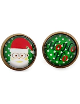 Miss Lovie Damen Mädchen Ohrstecker Spruch