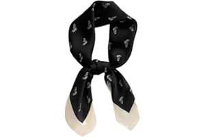 MAIRY Scarfs for Women Satin Hijab Bandana Silk Like Head Neck Scarf Neckerchief Headwear Square Scarves Gifts 27 Inch