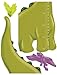 Wallies Wall Play Dino Growth Chart