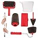 Produktbild 8 Stücke Farbroller Pinsel Set, Paint roller Farbroller mit Tank, Pro-transform Ihr Zuhause Einfach DIY, Multifunktions Flachpinsel Set Mauer Malerei für Zuhause Zimmer Garten nomal