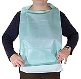 50 Disposable Bibs for Adults and Children 64 cm x 36 cm Medi-Inn