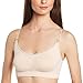 Cake Lingerie Women's Cotton Candy Seamless Nursing Bra, Beige, Medium