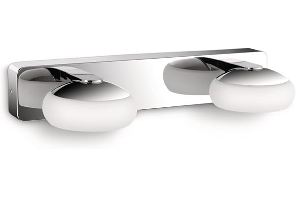 Philips Applique Murale LED Silk Eclairage salle de bain Métallique Métal