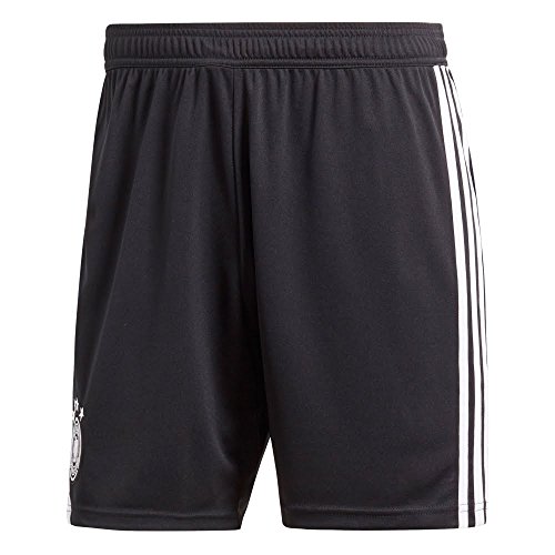 adidas Herren Dfb Heim-Shorts WM 2018 Fußballshorts, Schwarz/Weiß, L